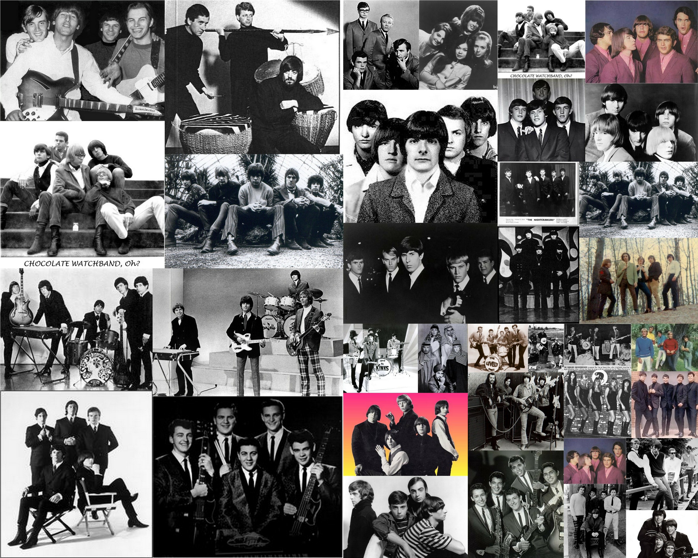 Classic Rock Bands Of The 60s - 60s Rock Music - HD Wallpaper 