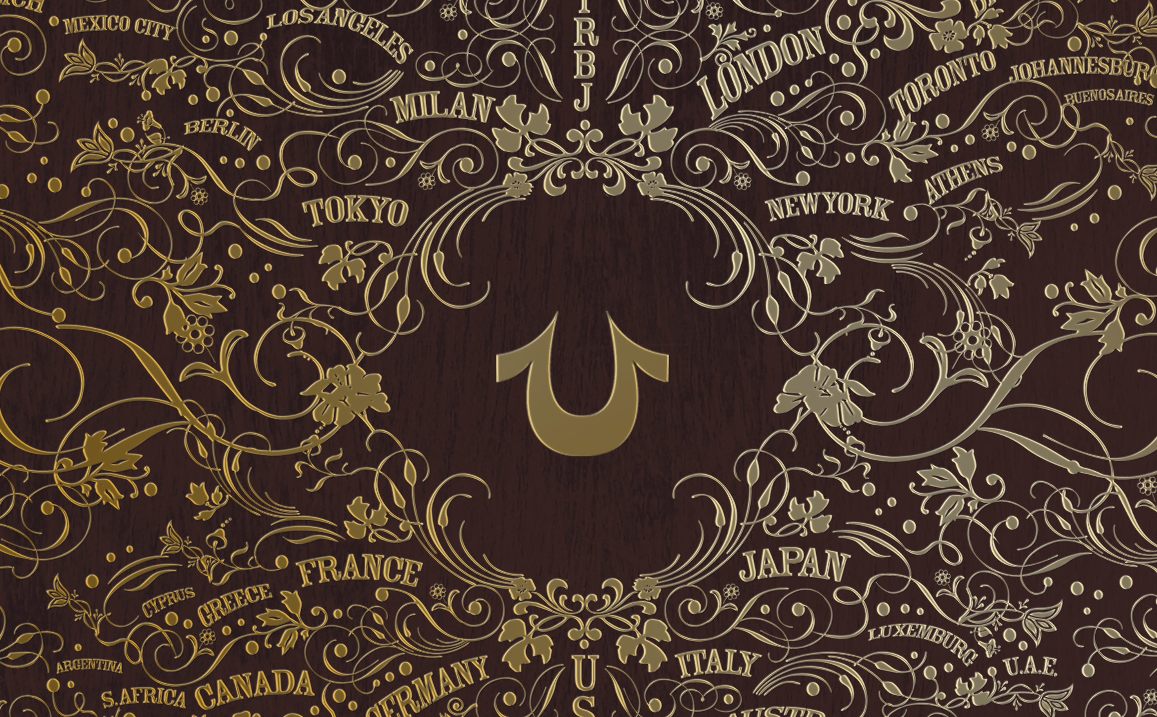 We Used Dark Wood, Psychedelic Wood Cut Fonts And A - HD Wallpaper 
