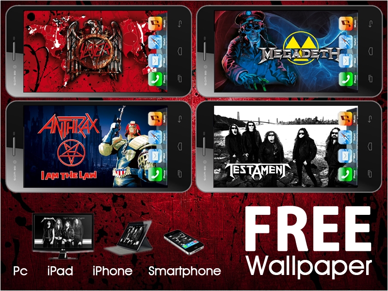 Thrash Metal Bands Wallpapers - Pc Game - HD Wallpaper 