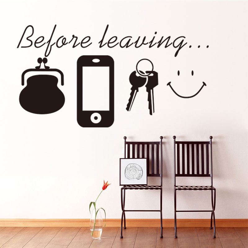 Before Leaving Wall Decal - HD Wallpaper 