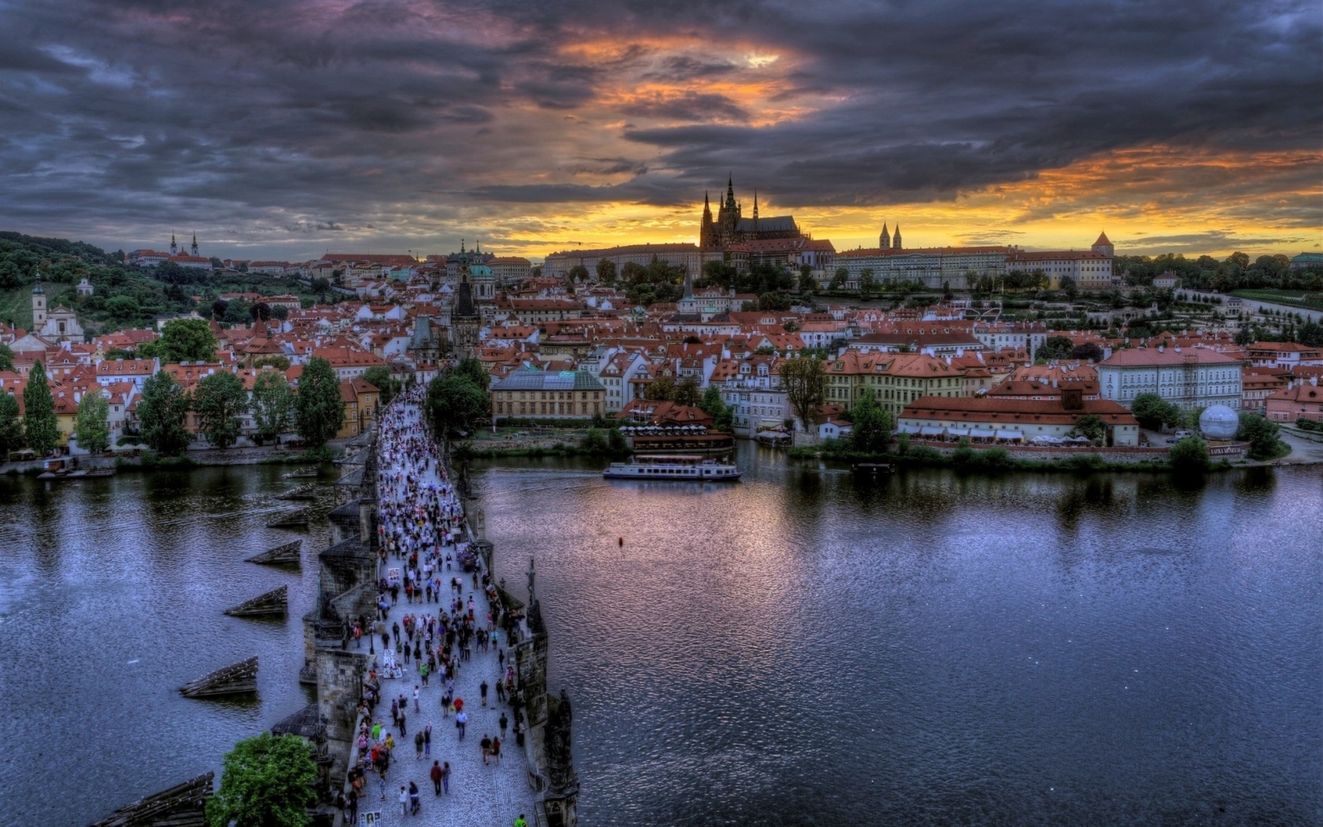 Prague Hd Wallpaper - HD Wallpaper 