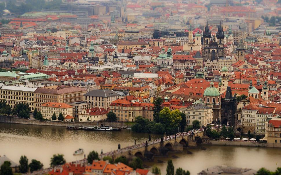 Prague, Czech Republic, Charles Bridge, Vltava River, - HD Wallpaper 