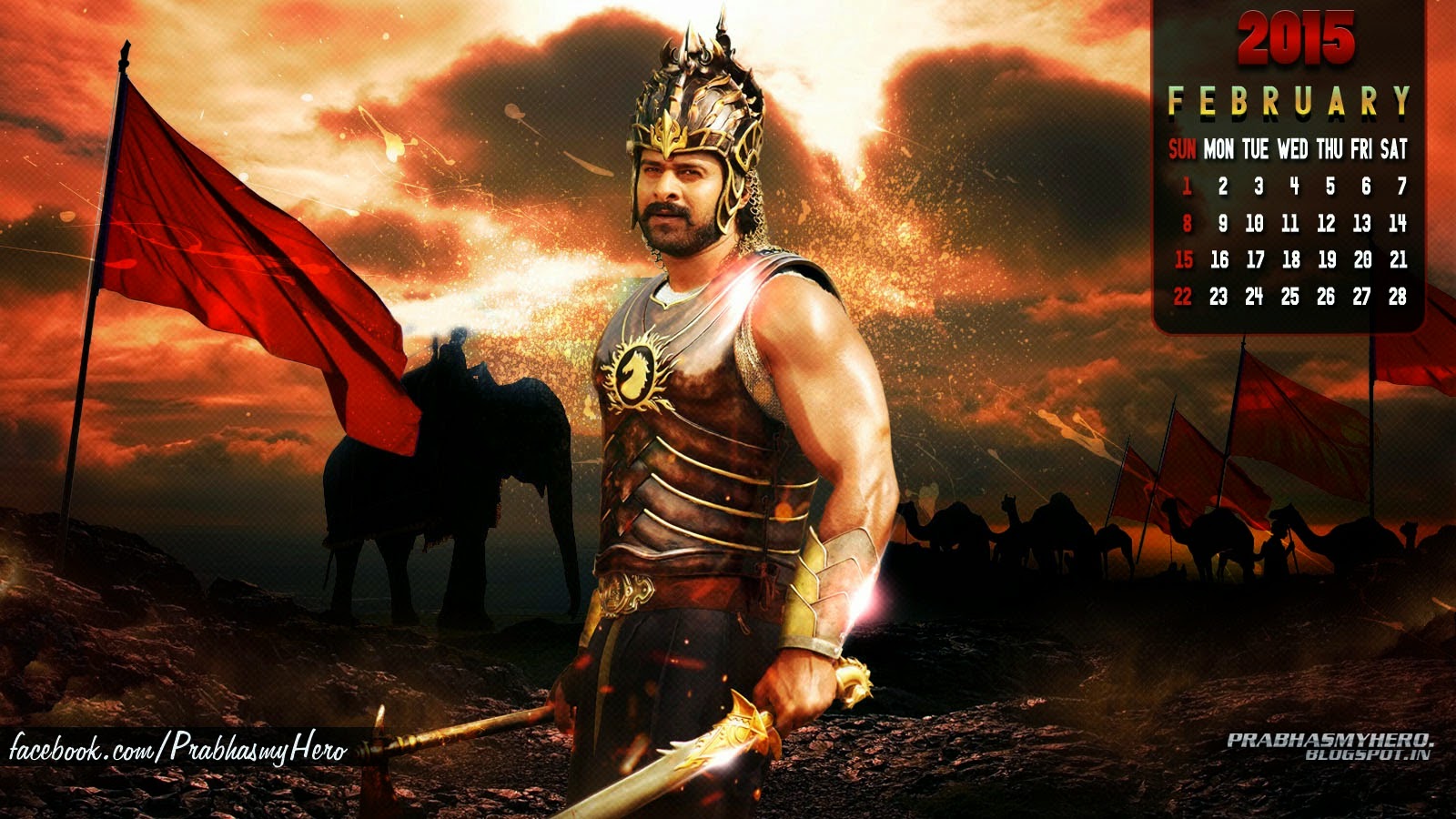 Bahubali War Flag - HD Wallpaper 