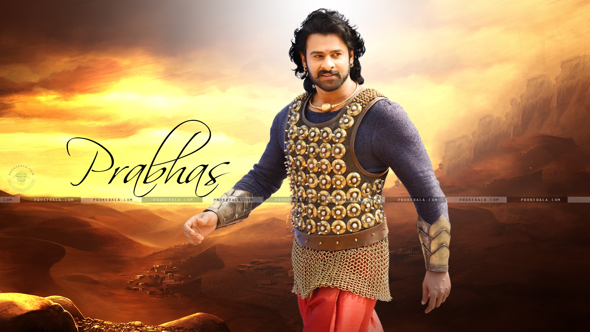 Prabhas New Movie Bahubali Latest - Prabhas Bahubali 2 Hd - HD Wallpaper 