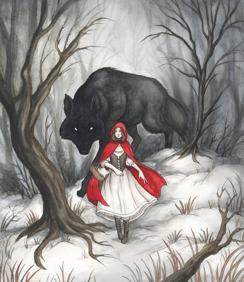 Little Red Riding Hood - HD Wallpaper 