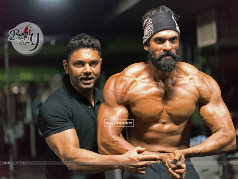 Rana Daggubati Aka Bhallala Deva Is Bigger And Meaner - Rana Daggubati Body In Bahubali - HD Wallpaper 