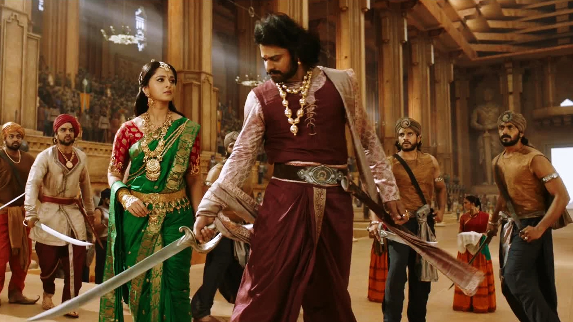 Bahubali Wallpapers - Baahubali 2 The Conclusion Cast - HD Wallpaper 
