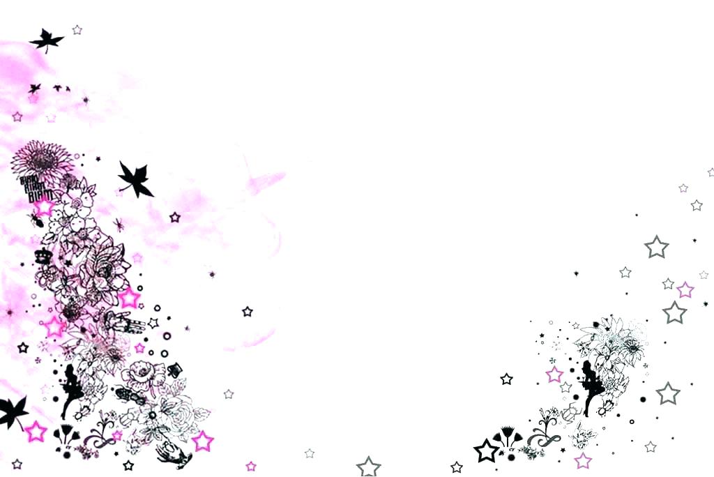 Owl Wallpaper Border - Border Design Flower Black And White Butterfly - HD Wallpaper 