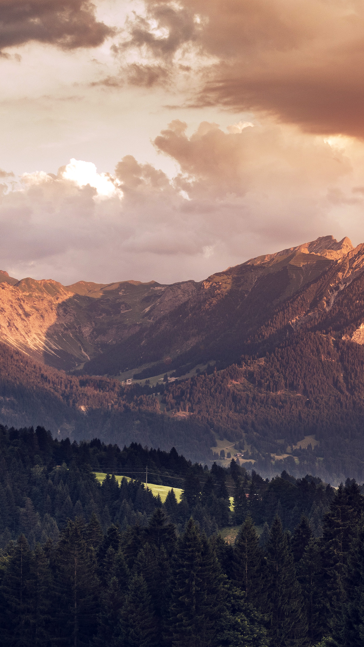 Mountain View Summer - HD Wallpaper 