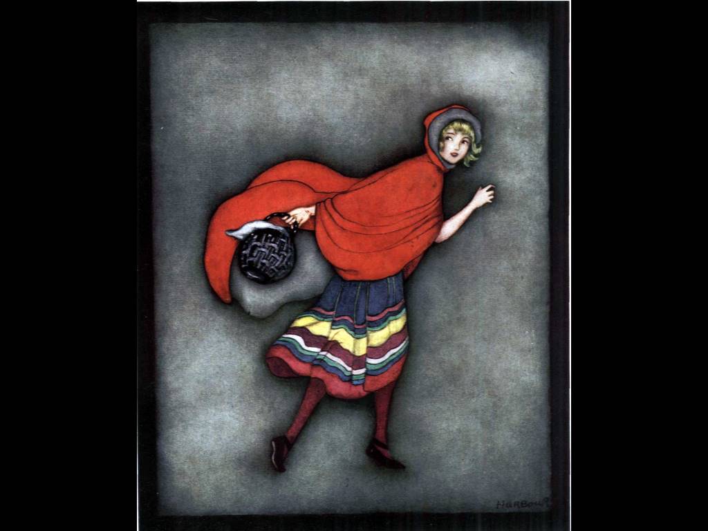 Little Red Riding Hood - HD Wallpaper 