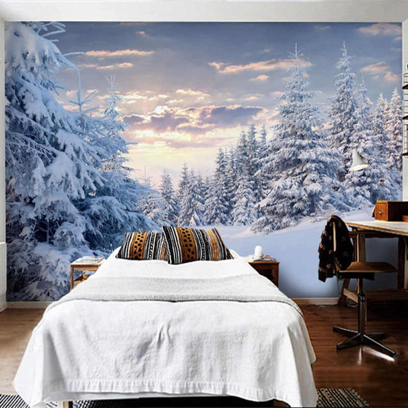 Blue Winter Theme Background - HD Wallpaper 