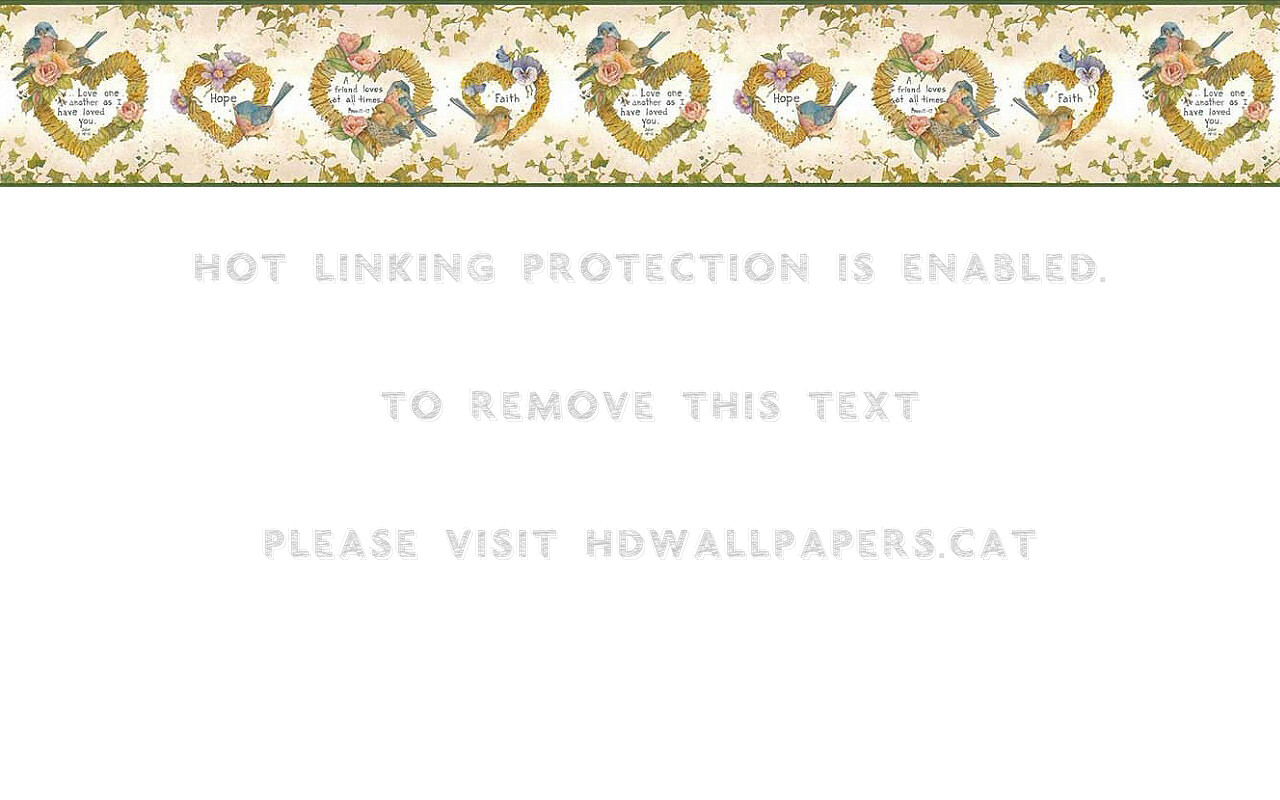 Love One Another Wallpaper Border Art Wide - Motif - HD Wallpaper 