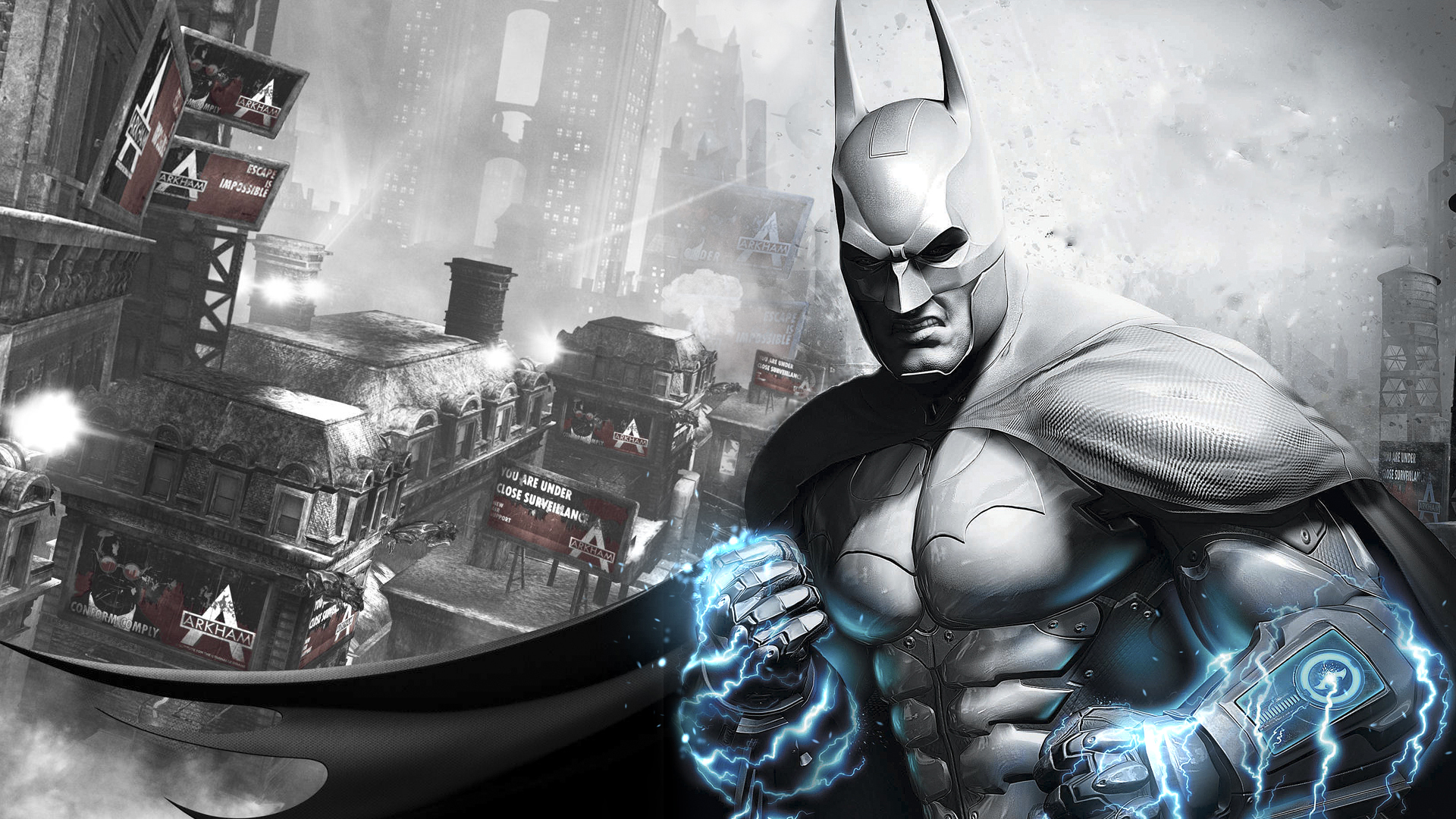 Images Of Batman - Batman Arkham City - HD Wallpaper 