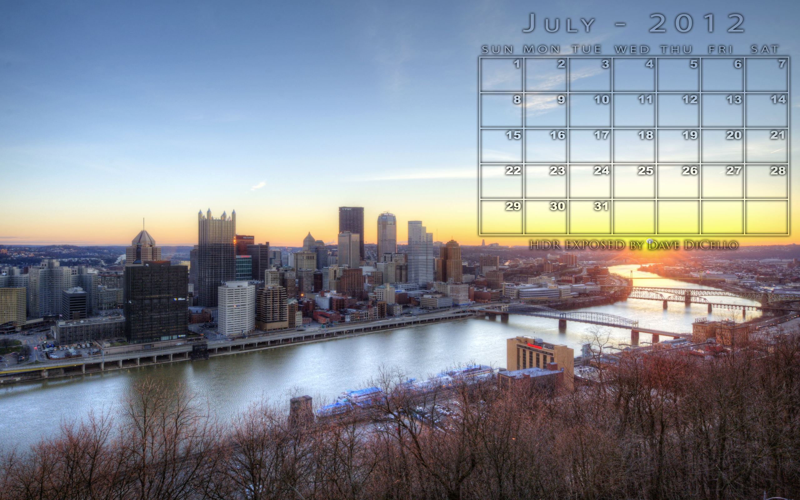 Pittsburgh Summer City - HD Wallpaper 