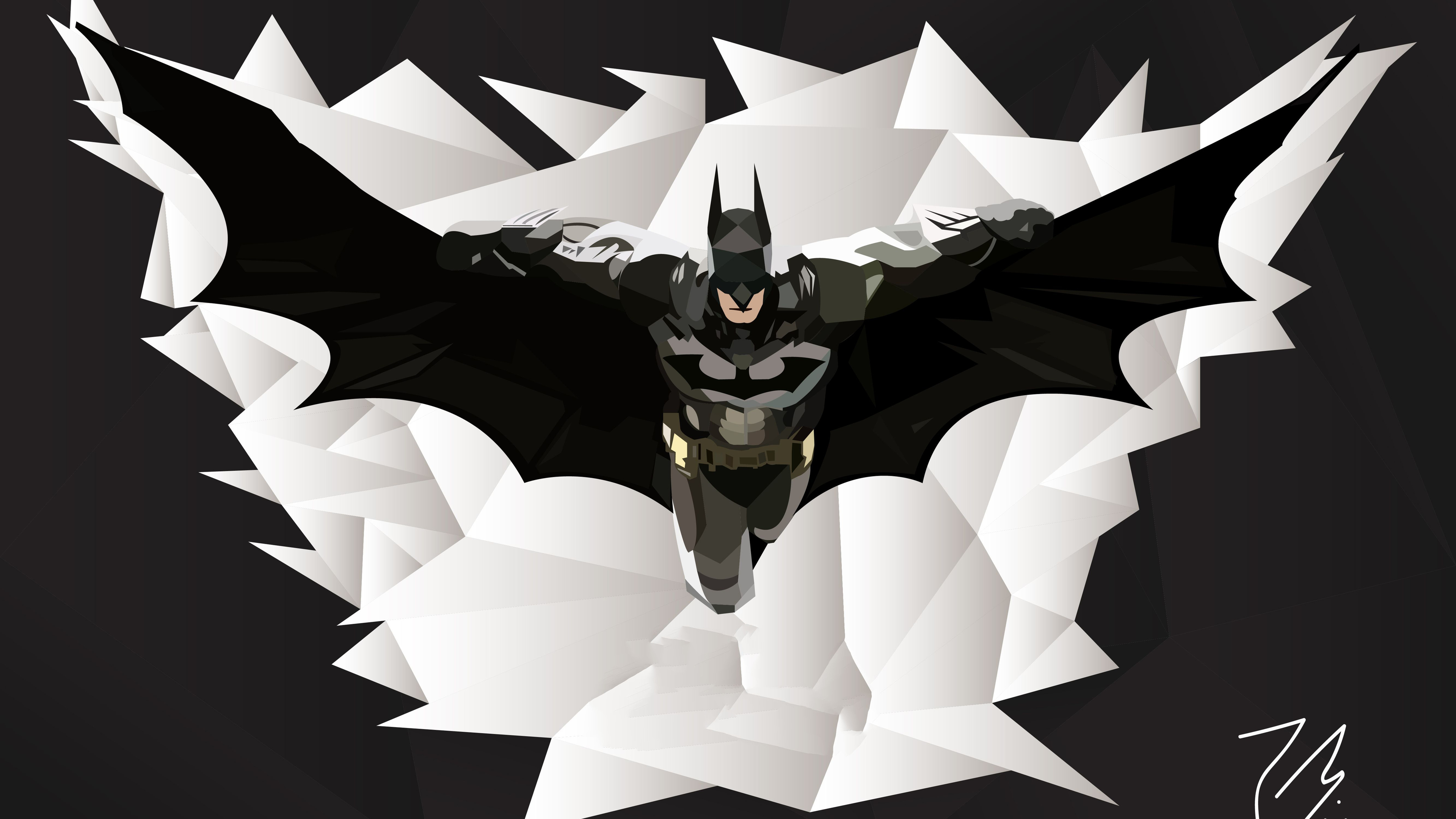 Batman Arkham Knight Art 4k - 3840x2160 Wallpaper - teahub.io
