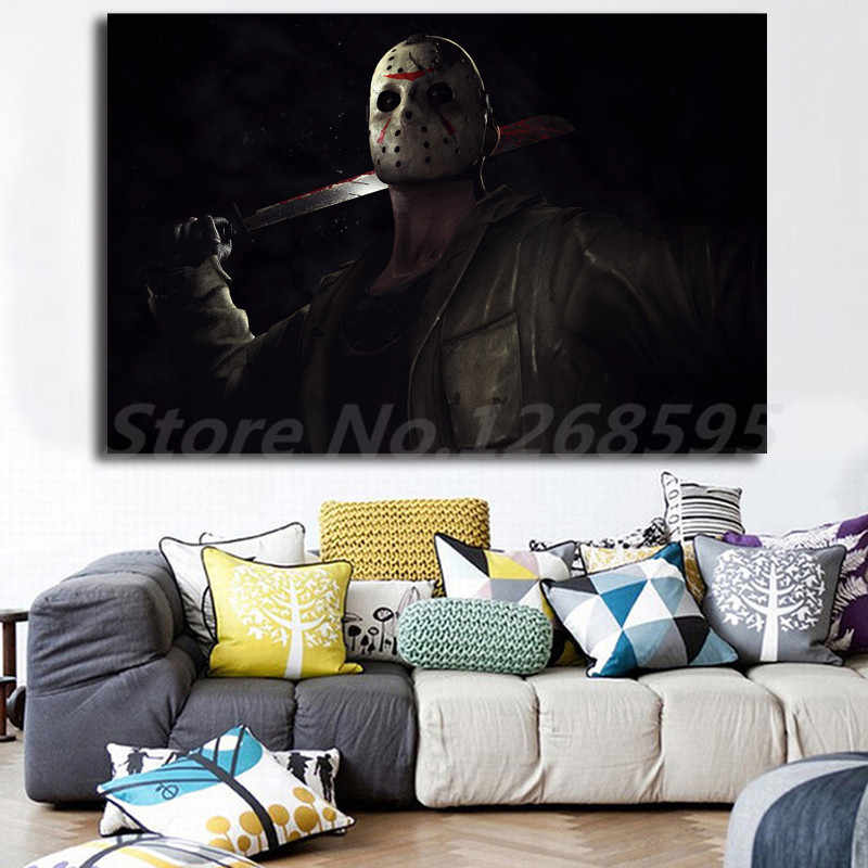 Mortal Kombat X Jason Voorhees Hd Wallpaper Canvas - Living Room Modern ...