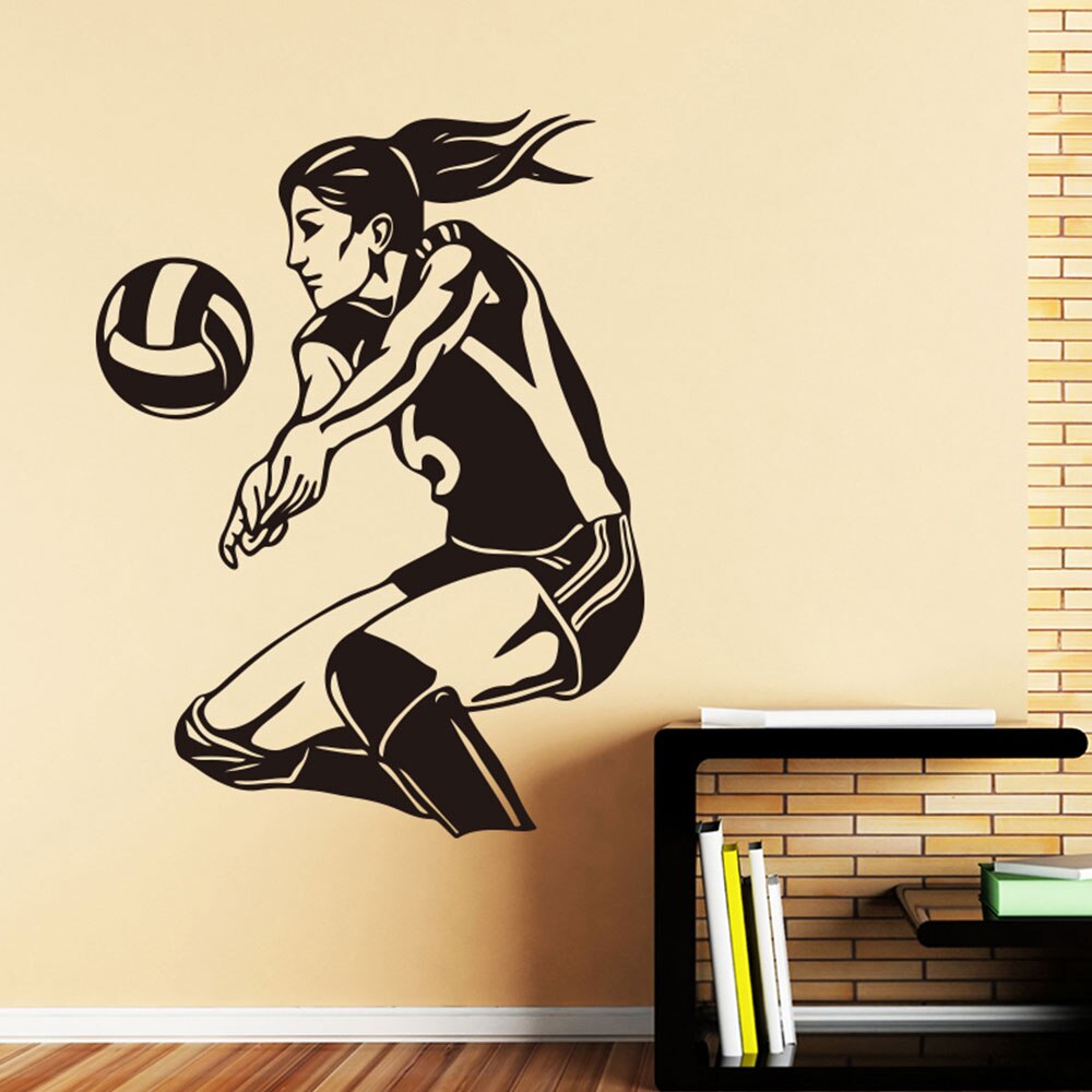 Realistic Volleyball Player Drawing - HD Wallpaper 