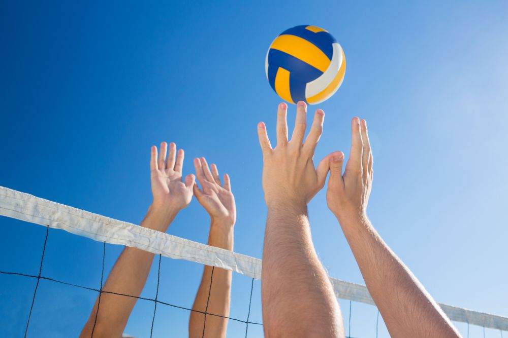 Hands-volleyball Wallpaper - Volleyball Playing - HD Wallpaper 