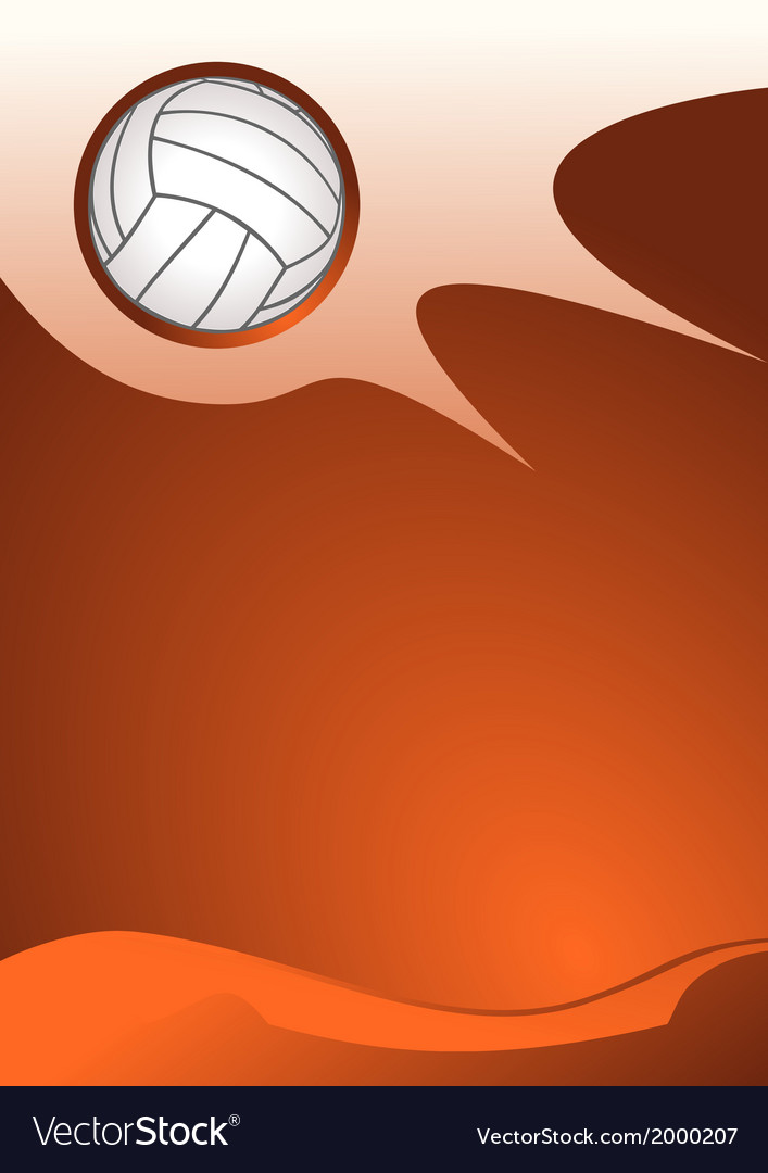 Background Volleyball Vector Hd - HD Wallpaper 