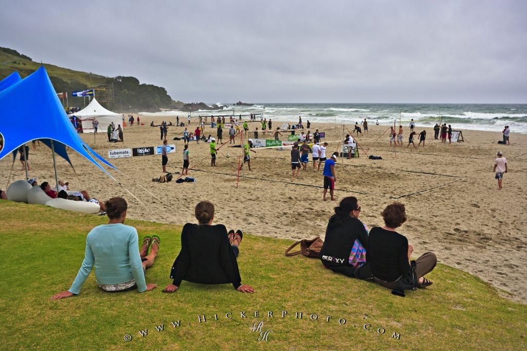 Photo Beach Volleyball Mt Maunganui New Zealand - Mount Maunganui Beach Volleyball - HD Wallpaper 