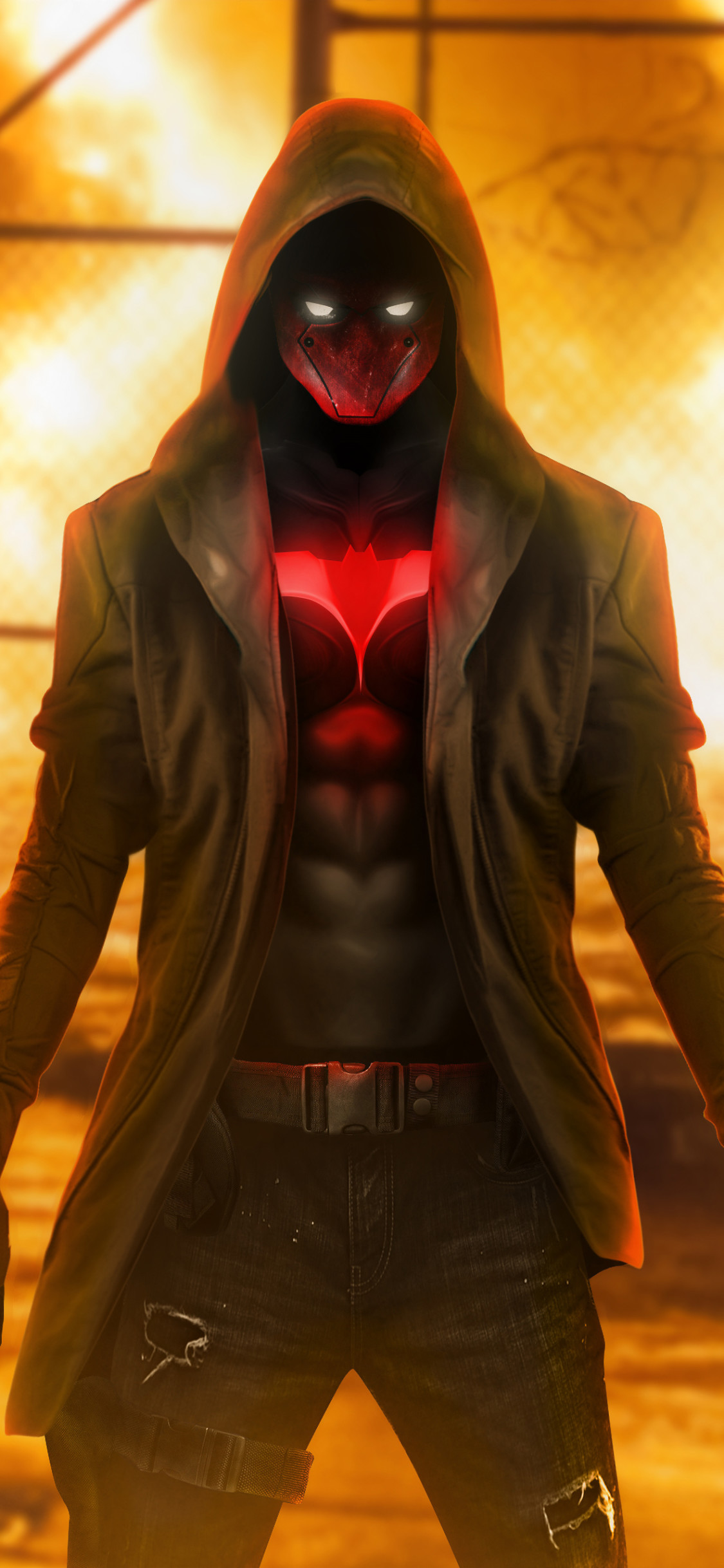 Dc Red Hood Art - HD Wallpaper 