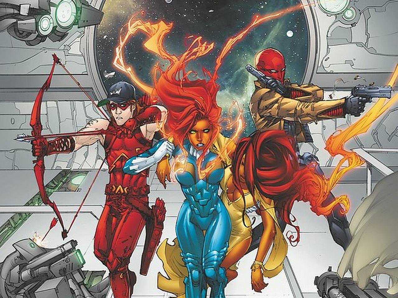 Best Red Hood Wallpaper Id - Red Hood And The Outlaws - HD Wallpaper 