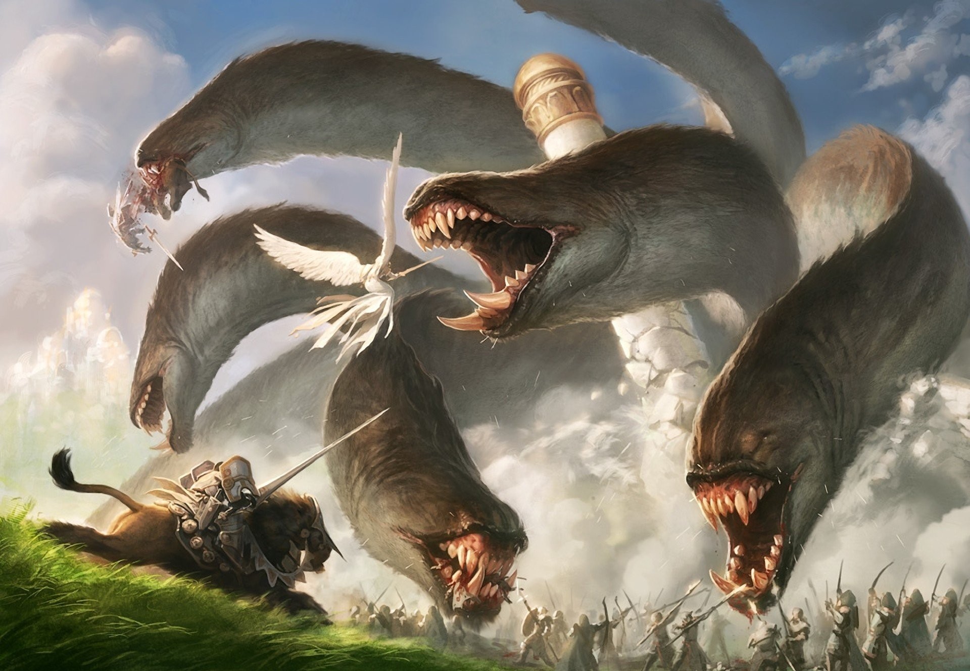 Apocalypse Hydra Art - HD Wallpaper 