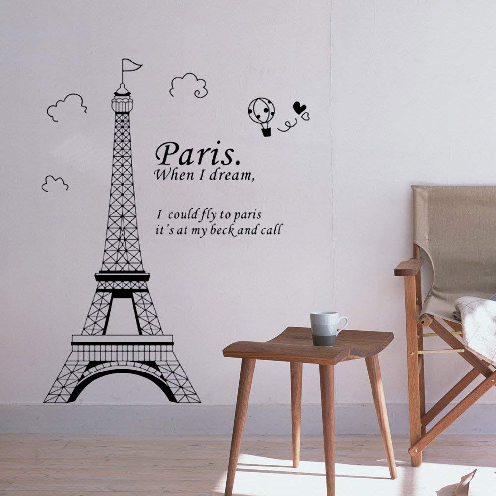 Paris Mural For Bedroom - HD Wallpaper 