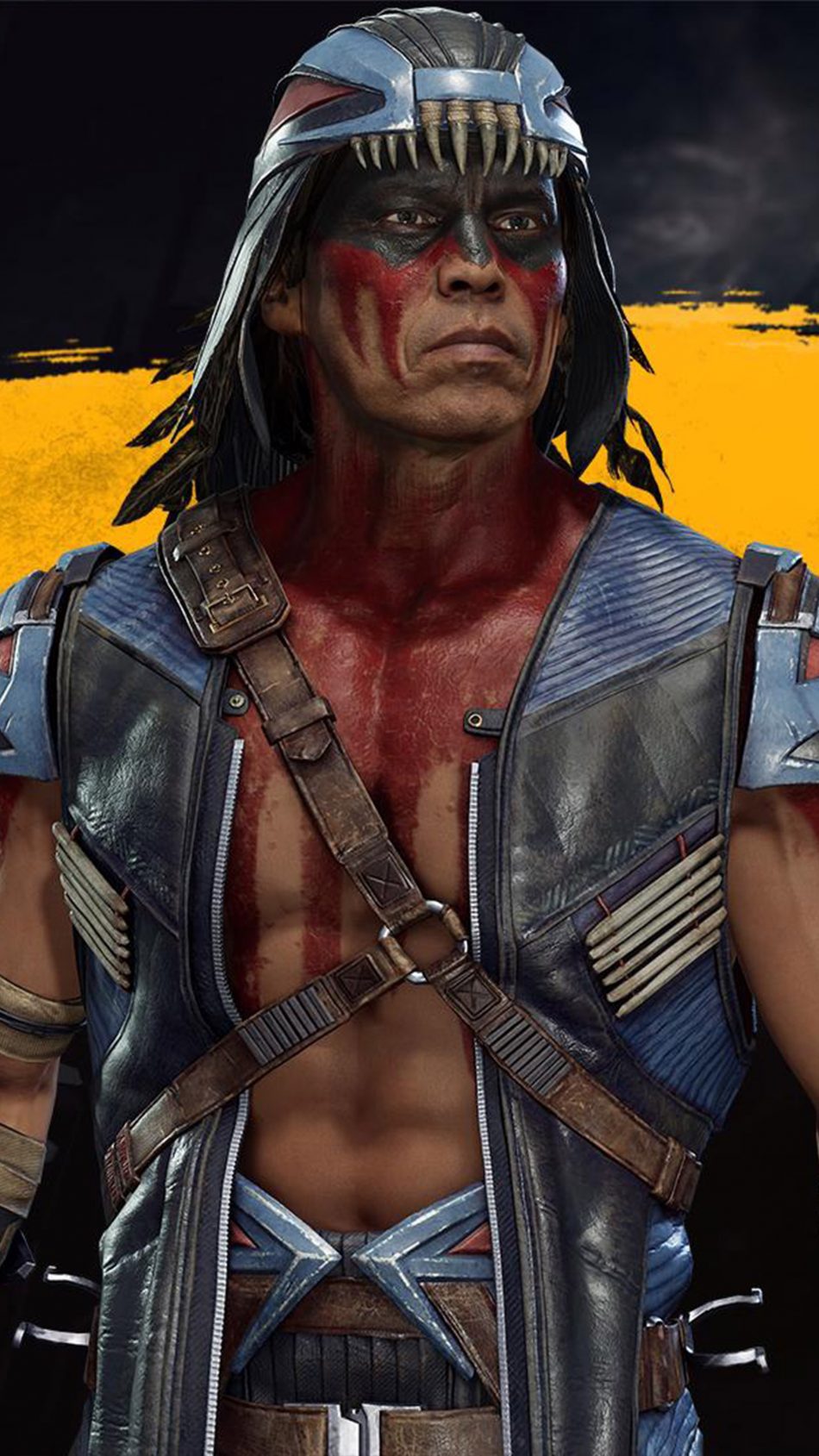 Nightwolf Mortal Kombat 11 4k Ultra Hd Mobile Wallpaper - Mortal Kombat 11 Nightwolf - HD Wallpaper 