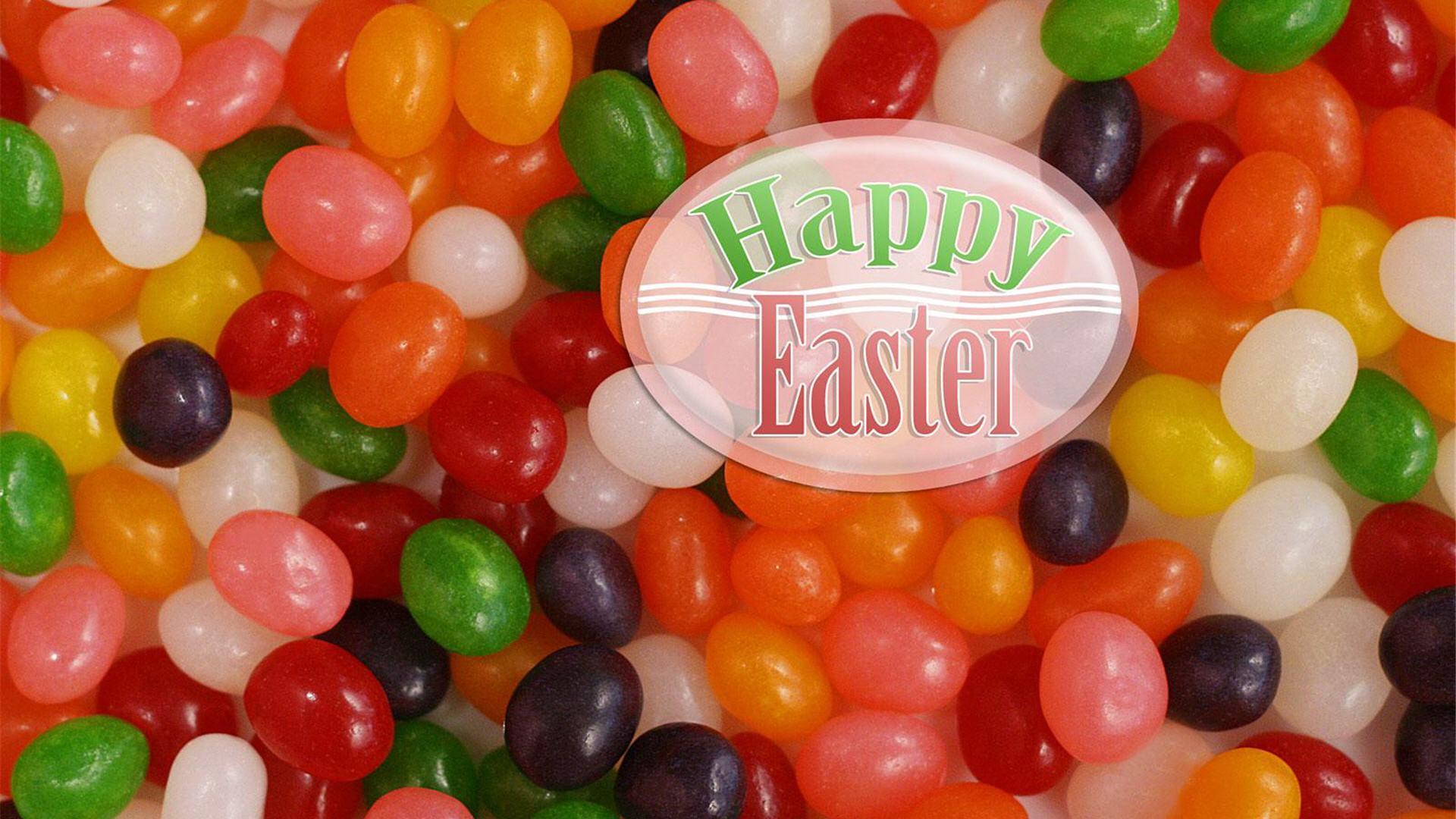 Easter Jelly Beans - Easter Candy Wallpaper Hd - HD Wallpaper 