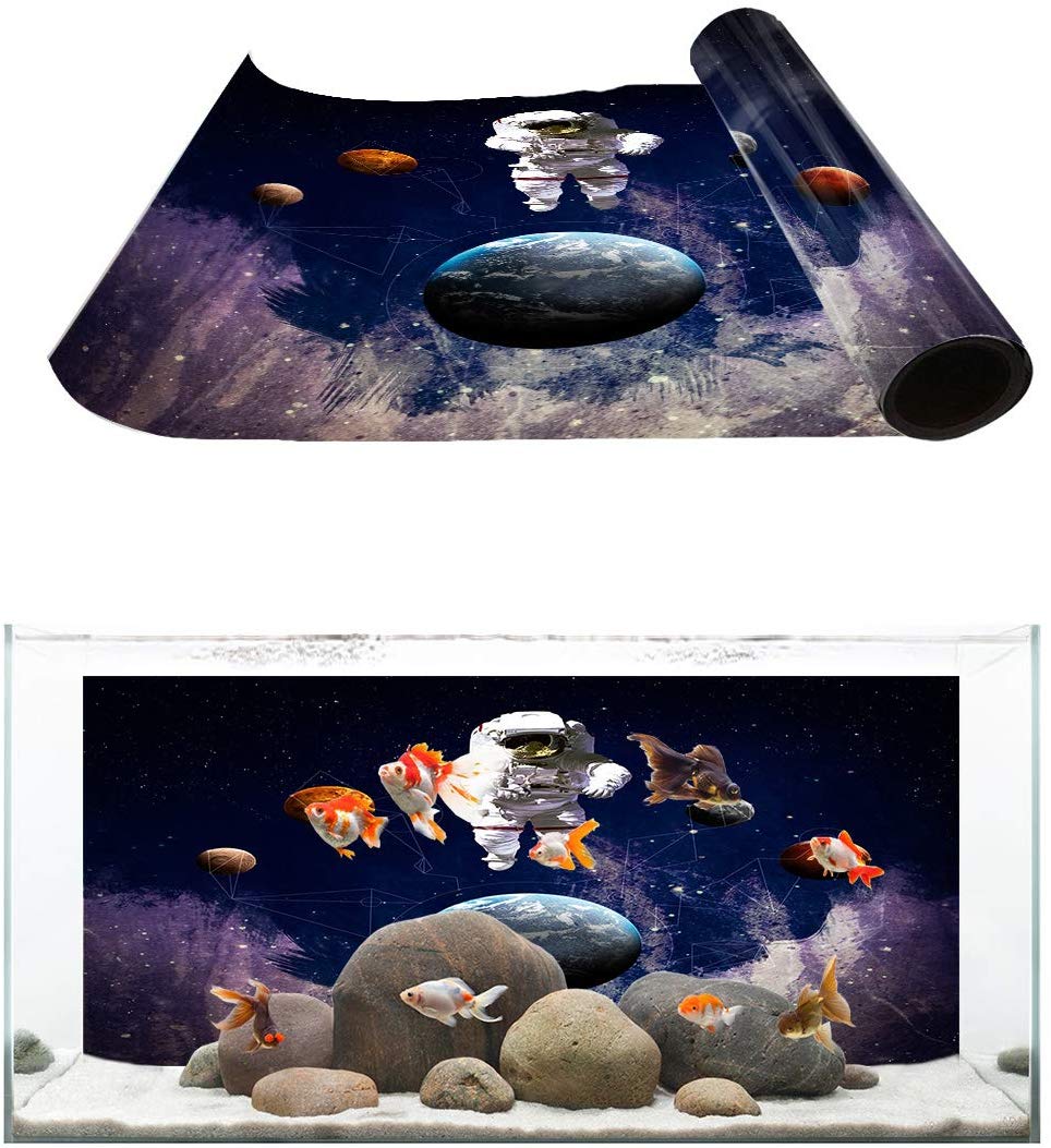 Galaxy Fish Tank - HD Wallpaper 