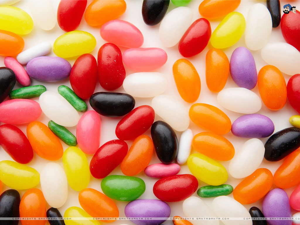 Assorted - Jelly Beans - HD Wallpaper 