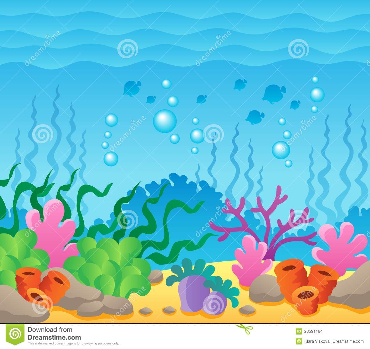 Image With Undersea Theme 1 Stock Vector - Under The Sea Themed - 1300x1226 Wallpaper Image With Undersea Theme 1 Stock Vector - Under The Sea Themed - 1300x1226 Wallpaper
