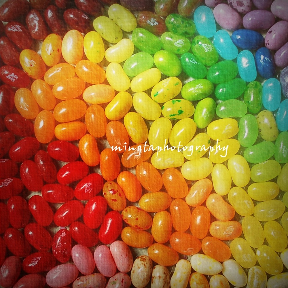 Jelly Beans, Sweet, And Colour Image - Candy Jelly Beans Rainbow - HD Wallpaper 