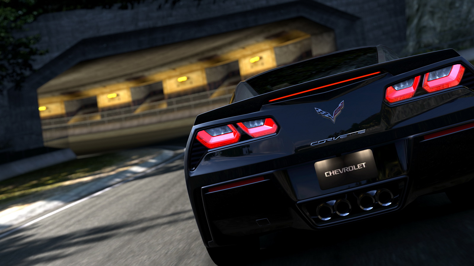 Free Corvette Stingray Wallpaper 1600x900 Wallpaper Teahub Io