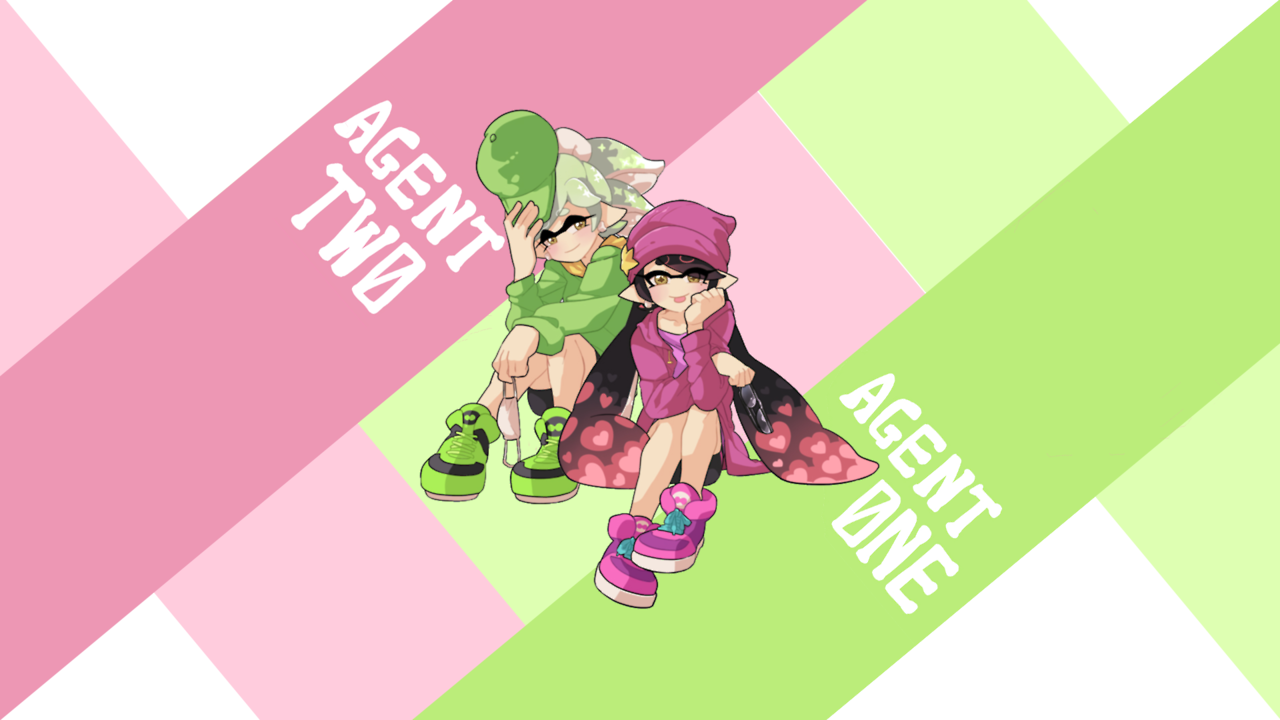 A New Splatoon Wallpaper With The Squid Sisters Using - Splatoon Squid Sisters - HD Wallpaper 