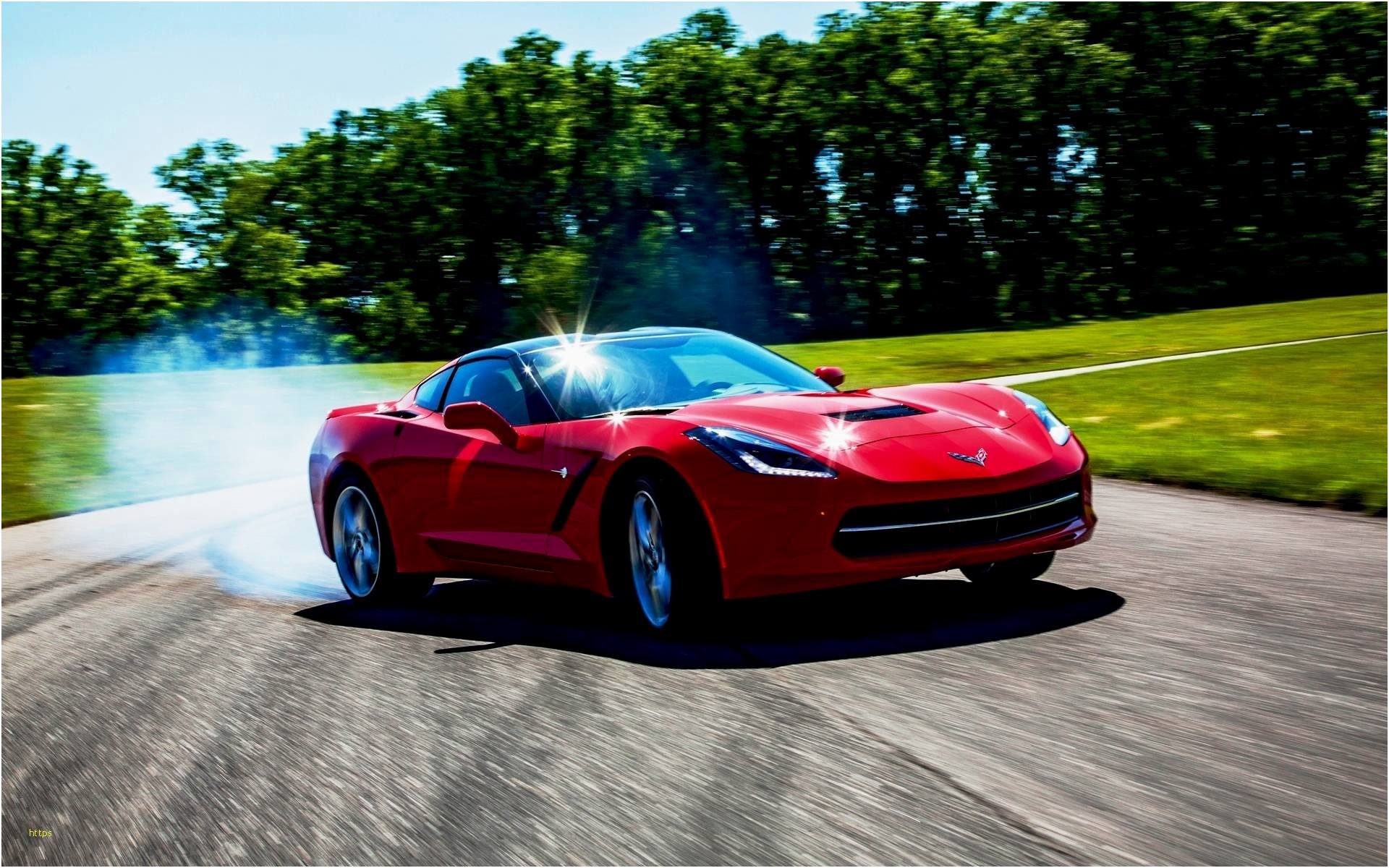 Corvette Stingray Wallpaper Inspirational Corvette - Corvette Burnout Hd - HD Wallpaper 