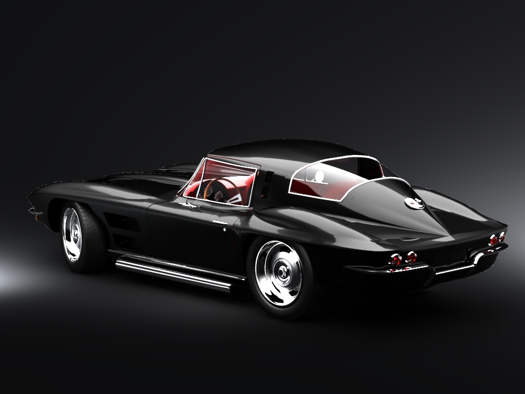 Corvette Stingray 67 1024x768 Wallpaper Teahub Io