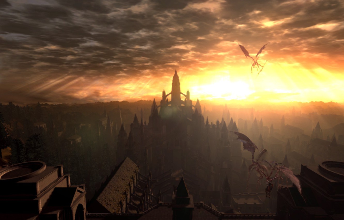 Photo Wallpaper From Software, Anor Londo, Dark Souls - Dark Souls Remastered Anor Londo - HD Wallpaper 