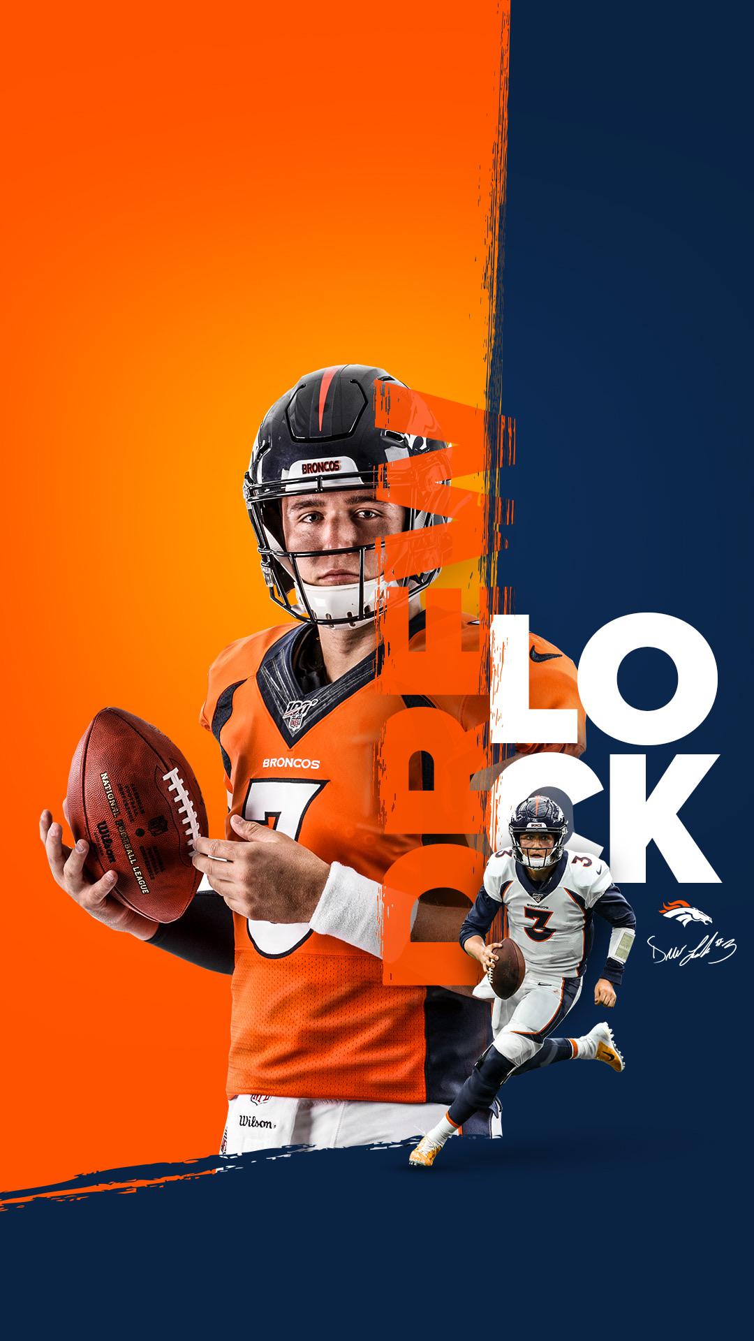 Denver Broncos Drew Lock - HD Wallpaper 