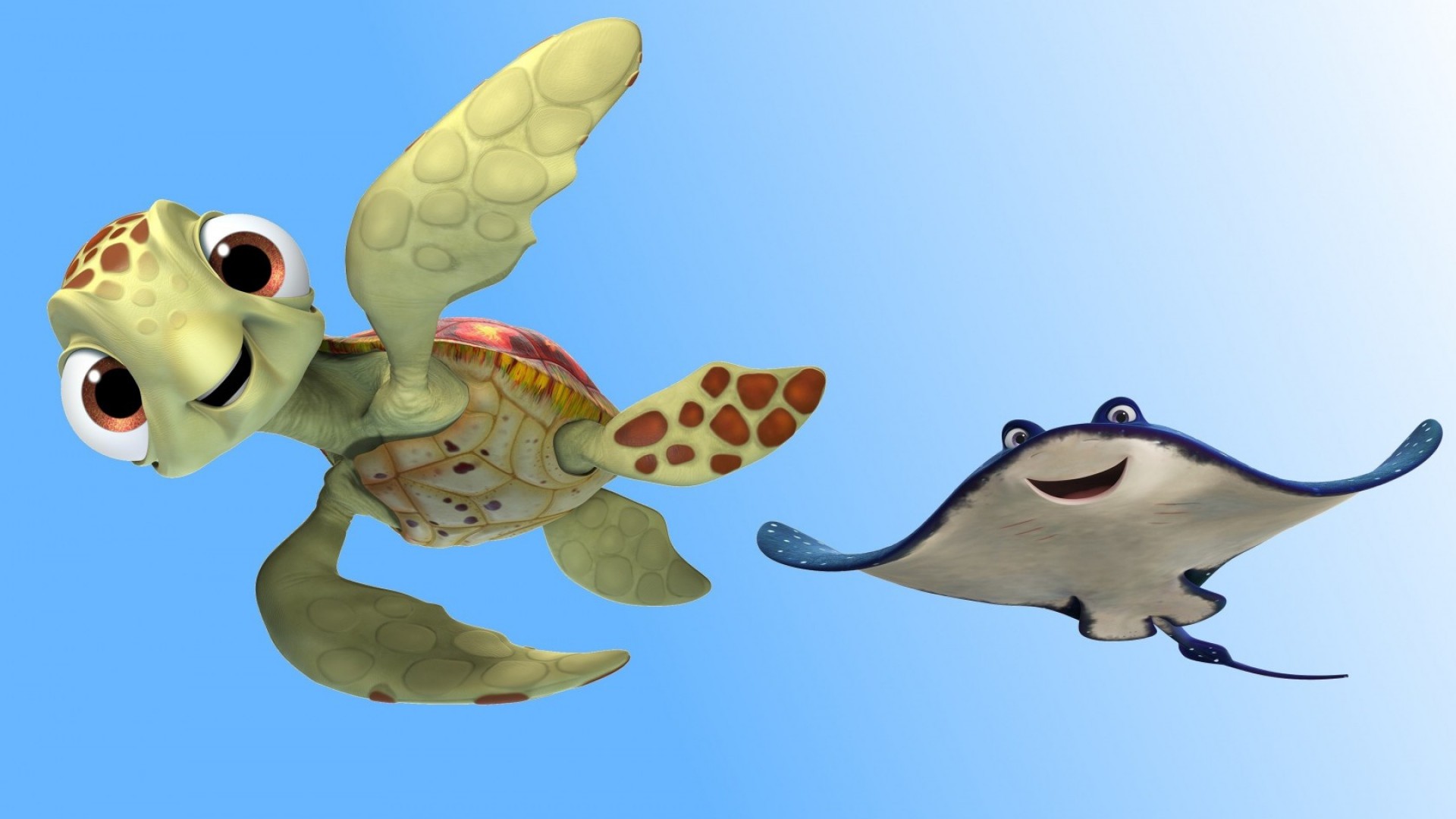 Finding Dory Turtle 
 Data-src - Cute Wallpaper Sea Turtle - HD Wallpaper 