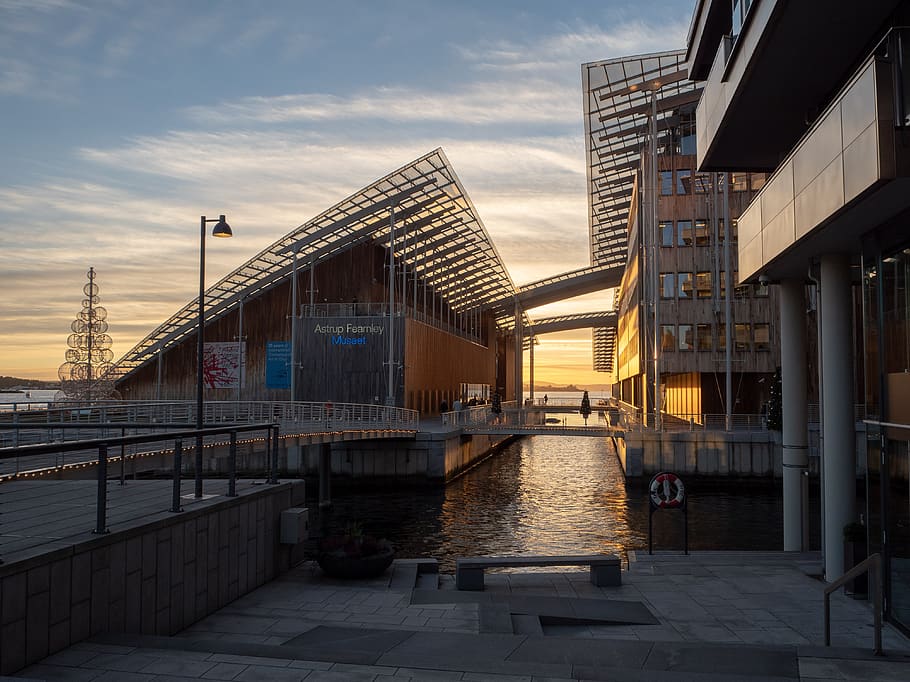 Norway, Oslo, December, Landscape, Norge, Art, Museum - HD Wallpaper 