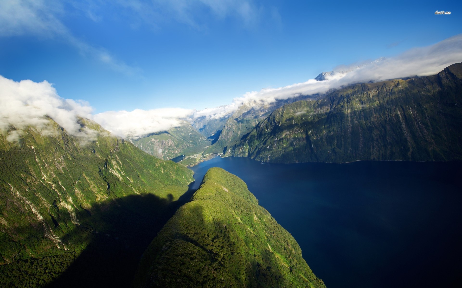 Fjord Iin New Zealand - HD Wallpaper 