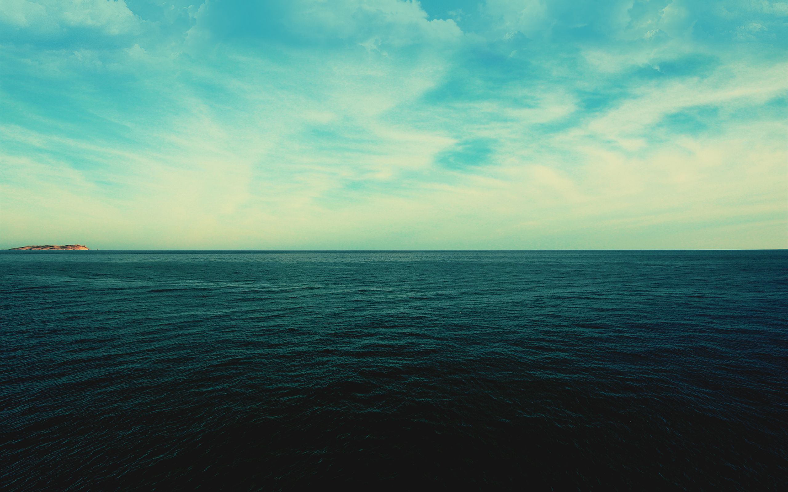 Dark Sea Wallpaper - Full Hd Images Simple In Ocean - HD Wallpaper 