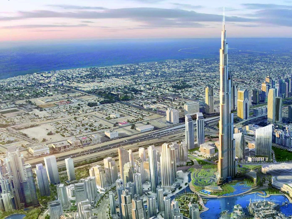 In Dubai Picture - Burj Dubai - HD Wallpaper 