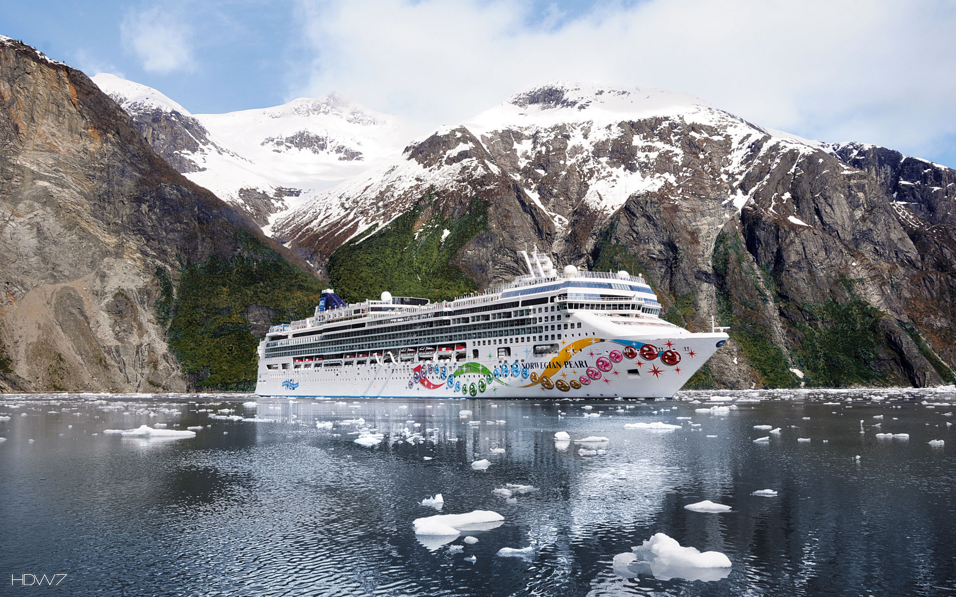 The Norwegian Pearl Alaska - Norwegian Gem - HD Wallpaper 