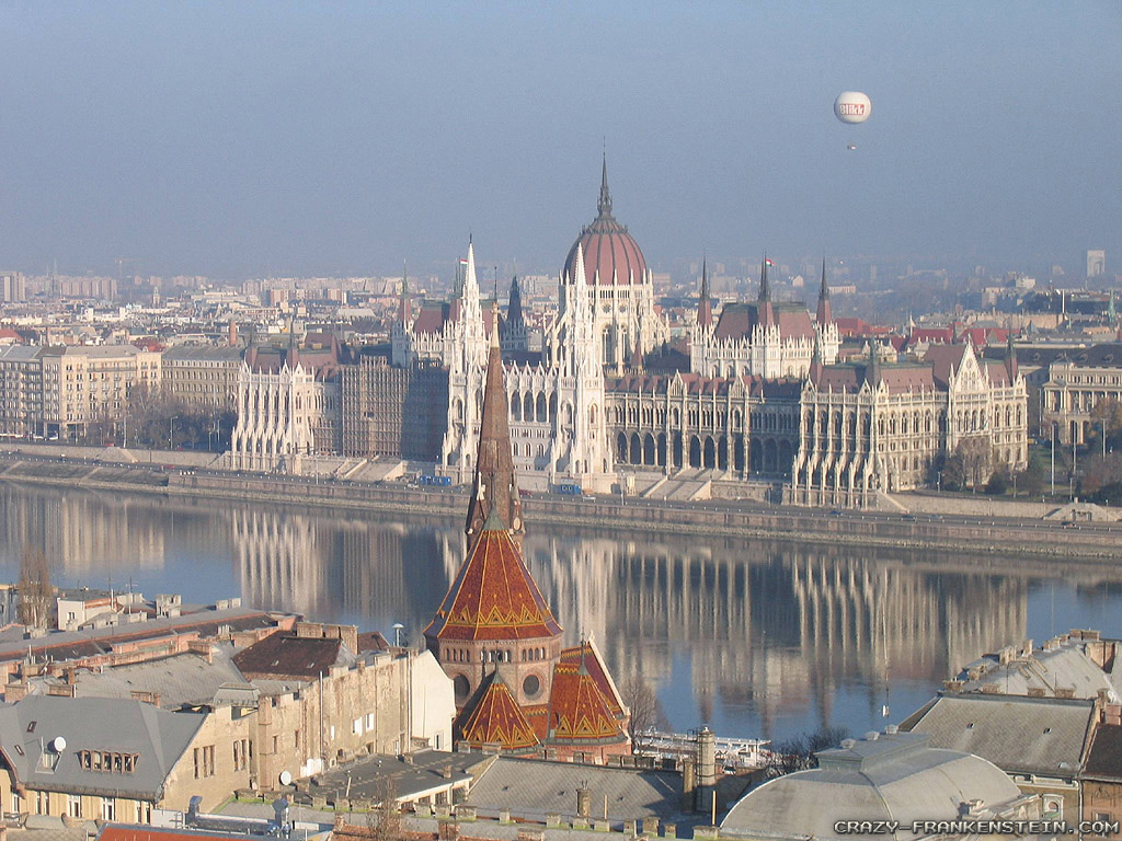 Hungarian Parliament Building - HD Wallpaper 
