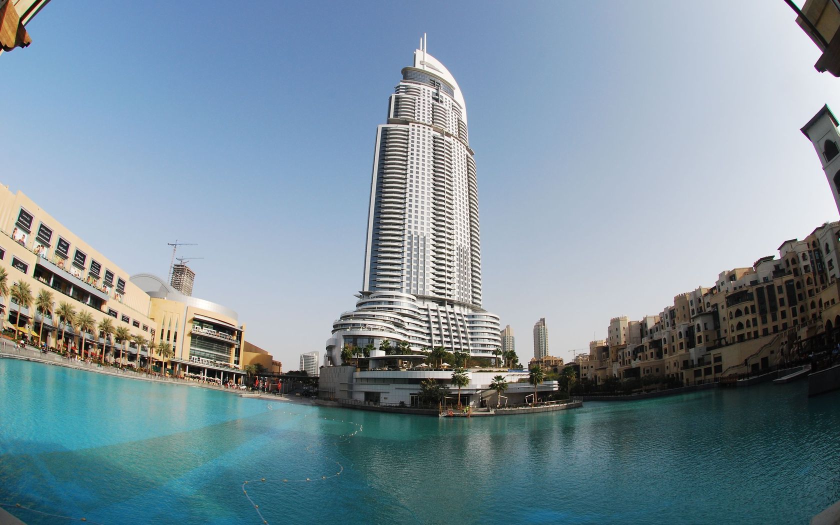 Uae Building Dubai - Burj Dubai Lake Hotel - HD Wallpaper 