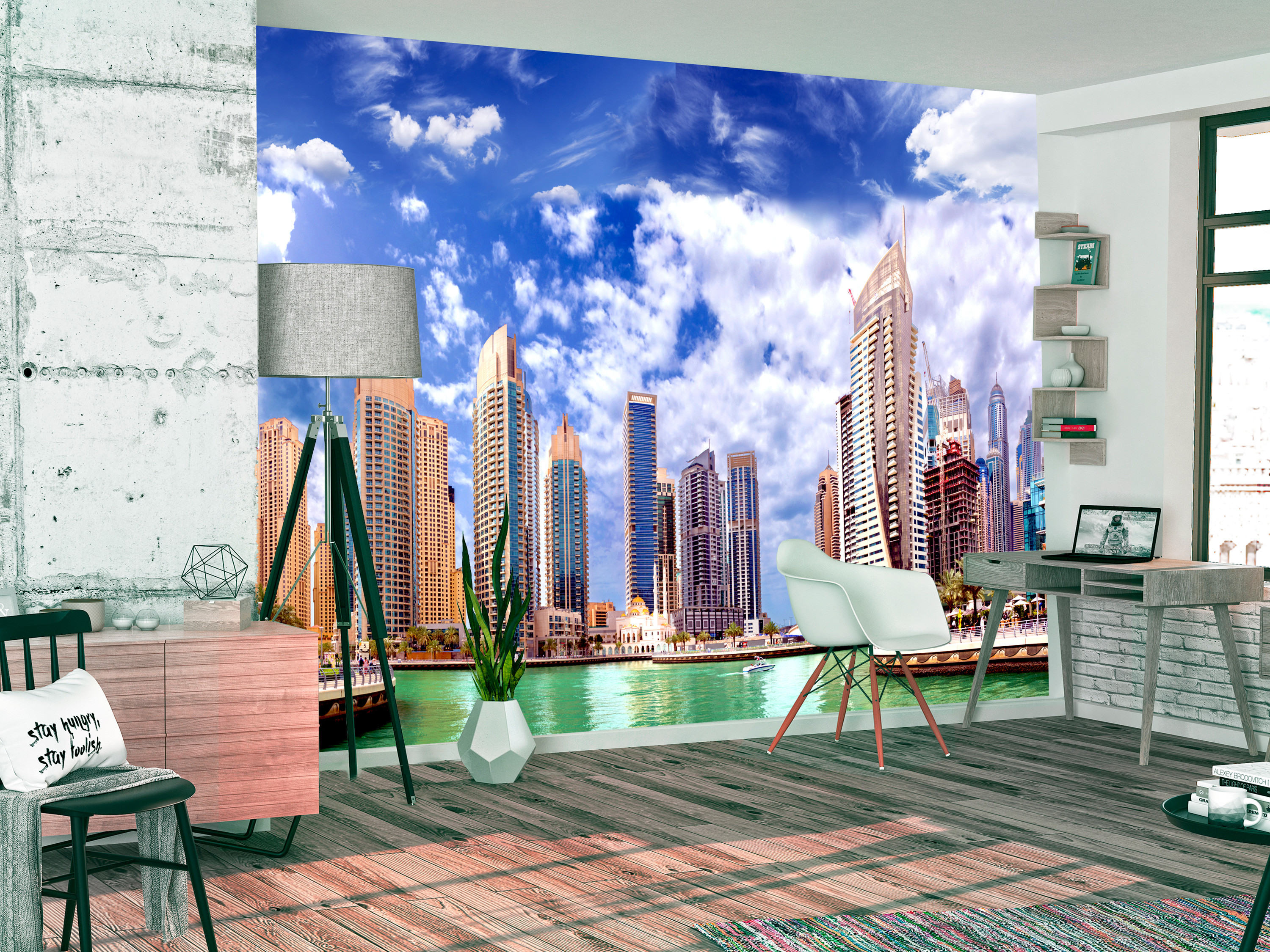 Wall Mural Cumulus Over Dubai - Fototapete Dubai - HD Wallpaper 