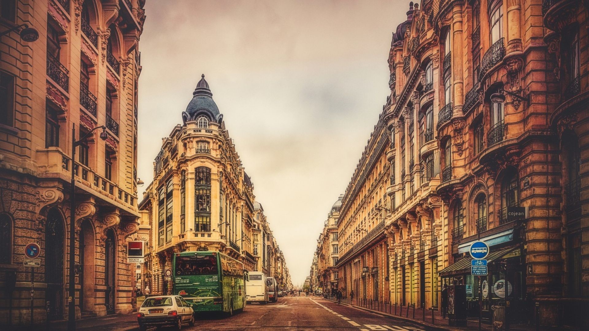 1920x1080, Full Hd P Paris Wallpapers Hd Desktop Backgrounds - Paris Street Background - HD Wallpaper 